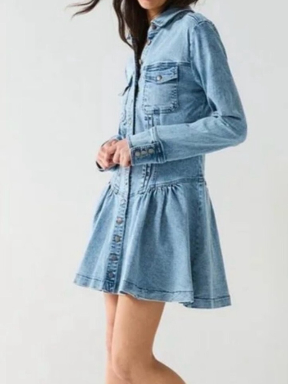 NWT Free People Roadhouse Mini Dress-Size L